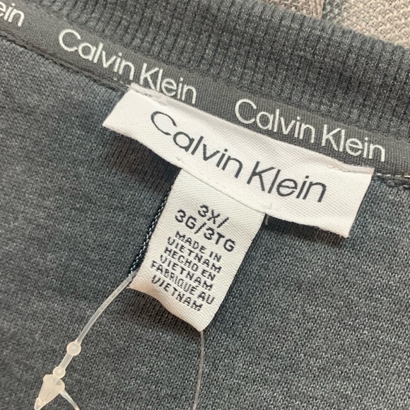 Calvin Klein Heather Grey Sweater, size 22 NWT - Picture 3 of 3